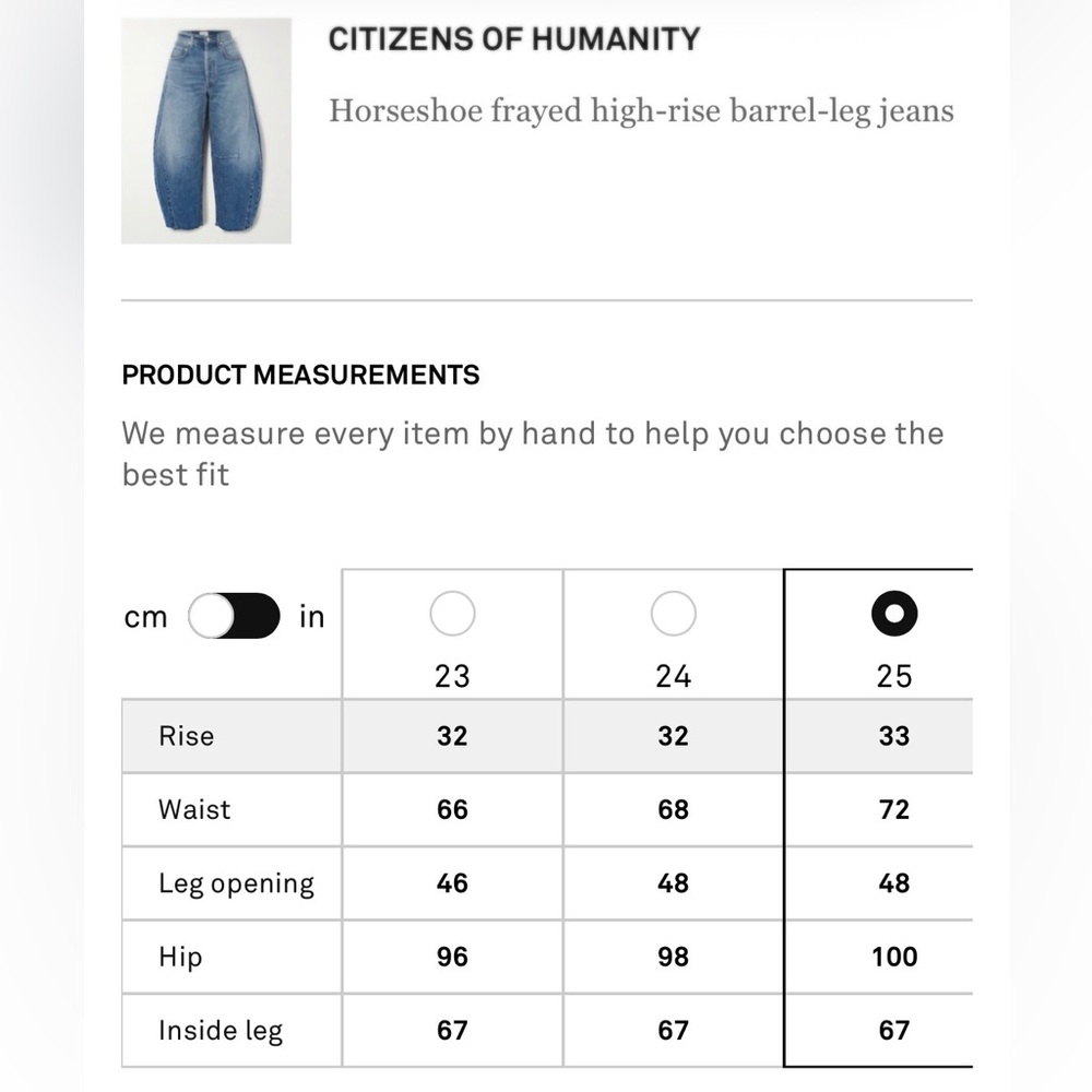 Citizens Of Humanity horseshoe barrel jeans in First Class (25) - Picture 10 of 11